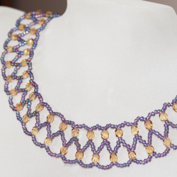 Necklace - Dentelle Adleigh - Necklace - Laiton bronze